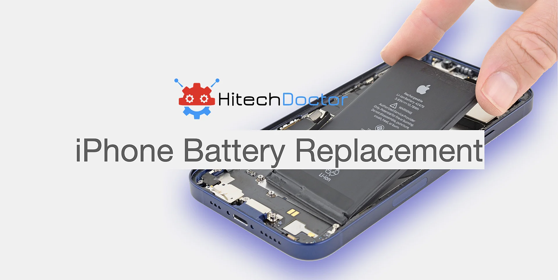 HitechDoctor.com Αντικατάσταση μπαταρίας iPhone