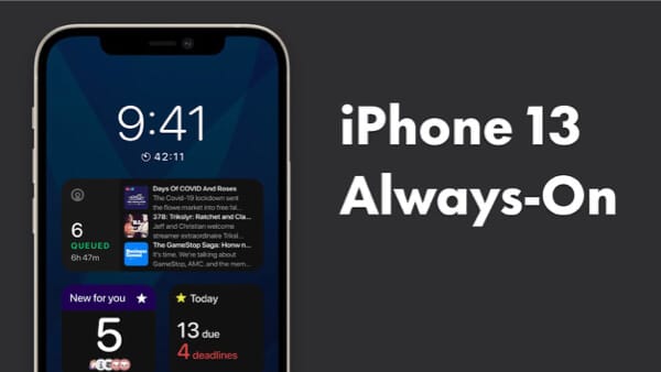 HitechDoctor.com- Οι Pro εκδόσεις του iPhone 14 θα διαθέτουν οθόνες always-on