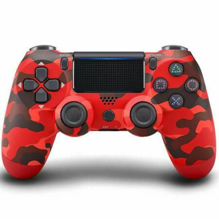 Gamepad PS4 Camo Red
