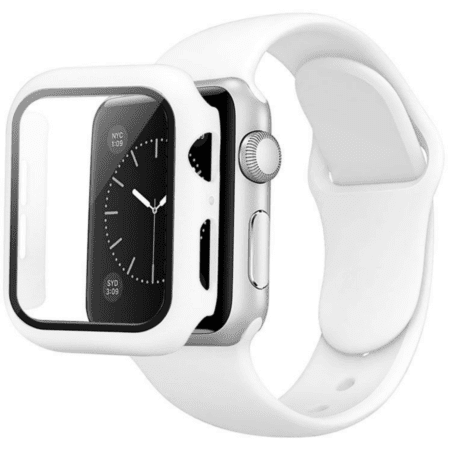 hitechdoctor.com Πλαστική Θήκη για Apple Watch Λευκό