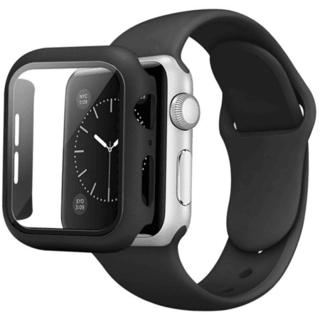 Πλαστική Θήκη για Apple Watch Μαύρο