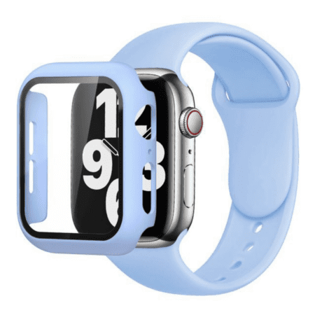 Πλαστική Θήκη για Apple Watch Σιέλ