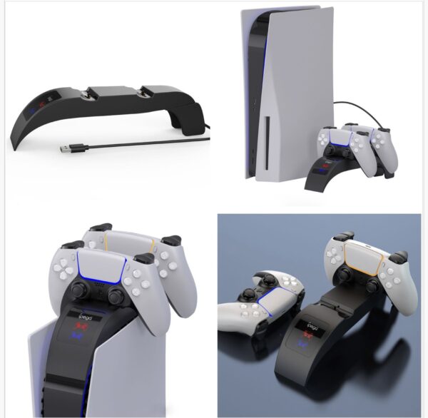 CHARGING STATION FOR P5 CONTROLLER PG-P5016 PS5