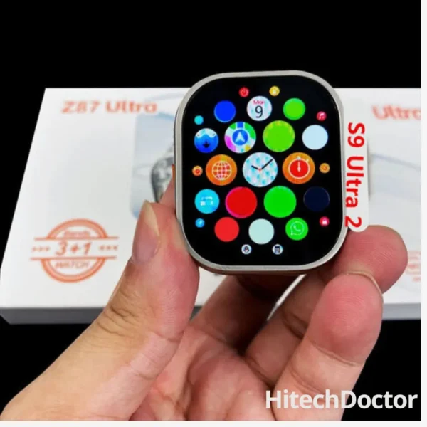 hitechdoctor.com Z87 Ultra 2 49mm Smartwatch με Παλμογράφο