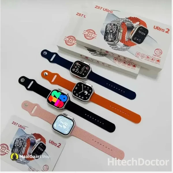 hitechdoctor.com Z87 Ultra 2 49mm Smartwatch με Παλμογράφο