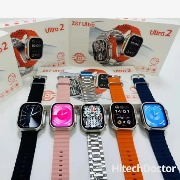 hitechdoctor.com Z87 Ultra 2 49mm Smartwatch με Παλμογράφο