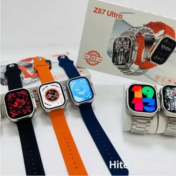 hitechdoctor.com Z87 Ultra 2 49mm Smartwatch με Παλμογράφο